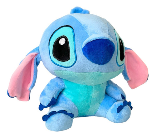 Peluche Stitch Grande Lilo Disney Muñeco 30 Cm Estich Azul