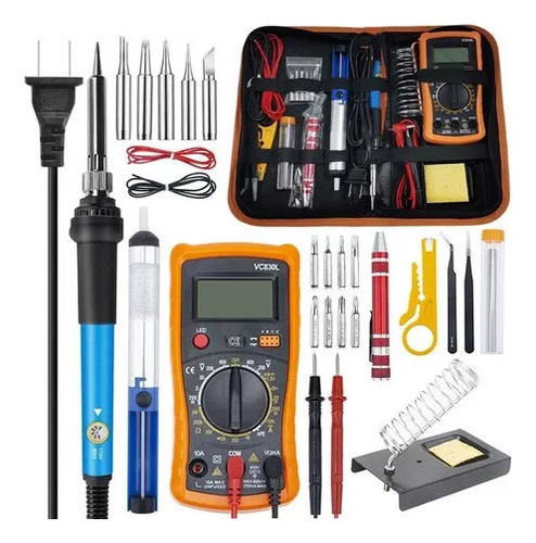 Kit De Herramientas Electrónicas Completo Profesional Para S