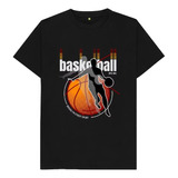 Polera Unisex Basket Nba Basketball Brooklyng Estampado