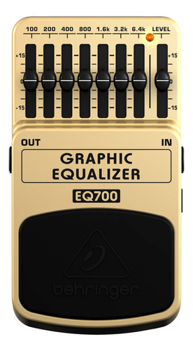 Pedal Guitarra Equalizador Gráfico Behringer Eq700
