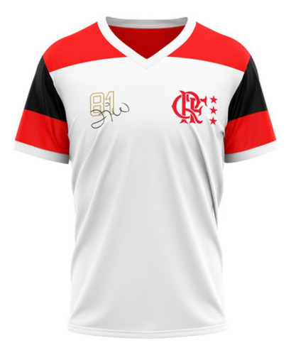 Camisa Flamengo Zico Comemorativa Licenciada Original