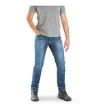 Pantalon Jean Moto Con Protecciones Solco Denim S2
