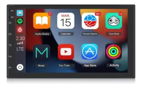 Estéreo De Pantalla 7' Android 11 Nissan March 2011-2023