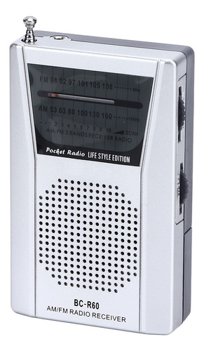 . Radio Portátil Radio De Transistor De Radio Pequeña