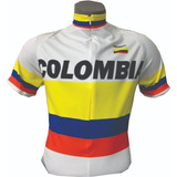 Camiseta De Ciclismo Colombia Bicicleta Saldo Exportacion