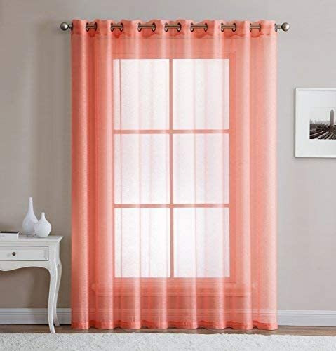 Linenzone - Grommet Semi-sheer - 1 Panel Cortina De Patio E