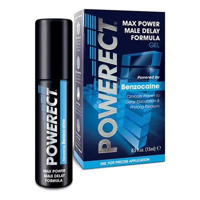 bricante Powerect Retardante Hombre 15ml Gel Benzocaina Sabor Sin sabor | Meses sin interés