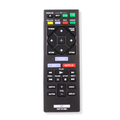 Control Remoto Rmt B126a Sony Blu Ray Bd Player Bdp Bx120...