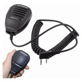 Bocina Microfono Solapa Para Radio Baofeng Y Kenwood+ Regalo