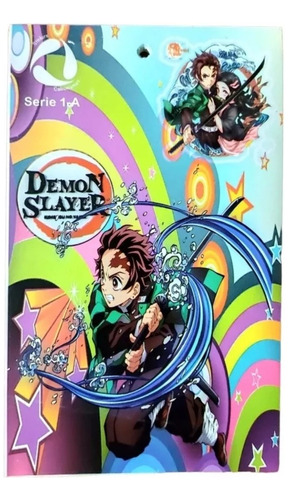 Libro De Stickers Demon Slayer Kimetzu No Yaiba 