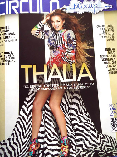 Thalía Revista Mixup Febrero