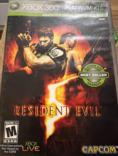 Jogo De Xbox 360 Residente Evil