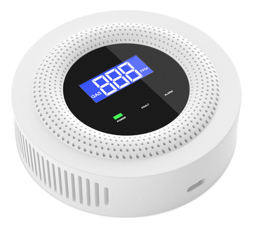 Alarma De Gas Tuya Gases Voice Prompt Wifi Con Fuga Remota