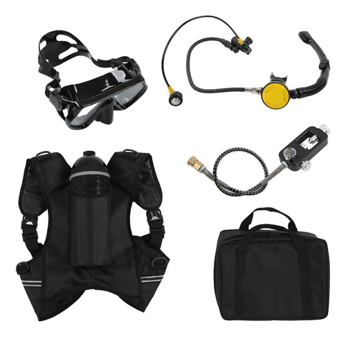 Set De Tanques De Buceo De 2 Litros Dccms Ds2000 Mini Cylind