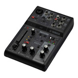 Consola Yamaha Ag03mk2b De Mezcla 3 Canales