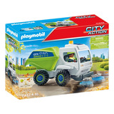 Playmobil City Action Figura Armable  Barredora De Calles 3+ 