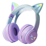 Edición Limitada Auricular Bluetooth Led Cat Ear