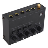 Amplificador De Fone De Ouvido Mini Mixer 4 Channel Line 4 C