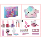 Set De Maquillaje De Niña Pequeña Con Bolsa Linda