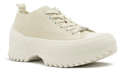 Tenis Xti Para Dama Casuales Con Plataforma Blanco 23-26 | Envío gratis