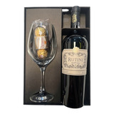 Kit Vino Rutini Malbec + Copa + Chocolates - Envio Gratis - 