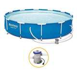 Piscina Estrutural 6.473 Litros Bomba Filtro 220v Bestway