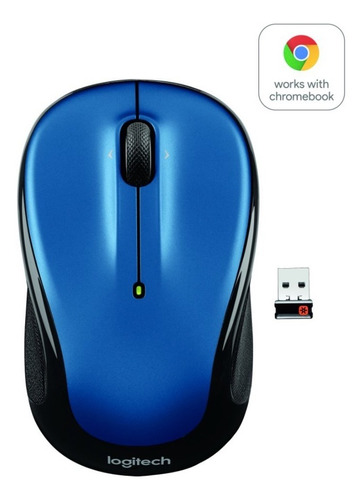 Mouse Inalámbrico Logitech M325 Azul