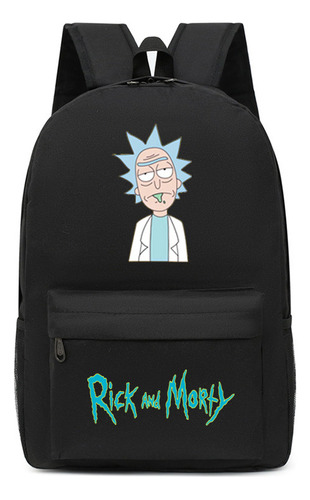 Burliness Anime Rick Y Morty Mochilas Escolares Rick Y Morty