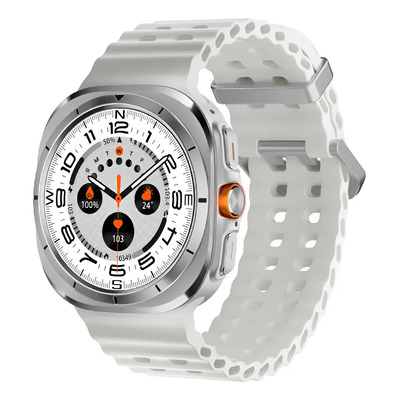 For Reloj Smartwatch Ultra Ultimate Js7 2025 Redondo Blanco | Meses sin interés
