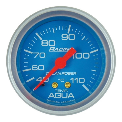 Temperatura Agua Orlan Rober Celeste Racing 52 Mm 12v