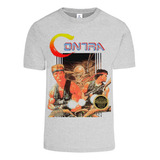 Playera Contra Nes Cartucho Nintendo