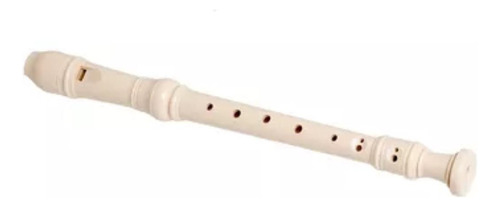 Flauta Dulce Estilo Yamaha Blanca Parquer Con Funda
