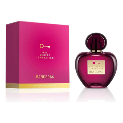 Perfume Banderas Her Secret Temptation Eau De Toilette Natural Spray 80 mL Para Mujer | Envío gratis