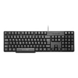 Teclado Multilaser Tc213 Qwerty Português Brasil Cor Preto