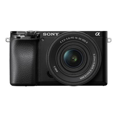 Cámara Sony A6100 Con Lente 16-50mm F\u002F3.5-5.6 I I Color Negro | Meses sin interés