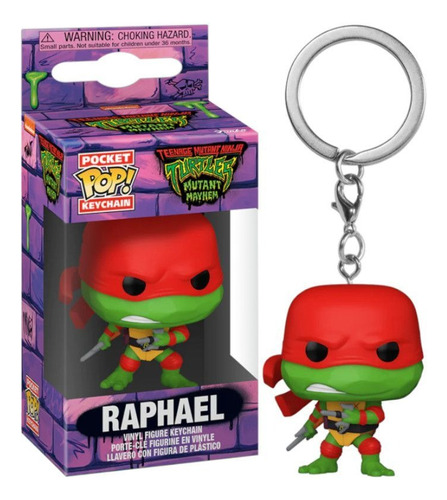 Llavero Funko Pop Rafael Tortugas Ninja