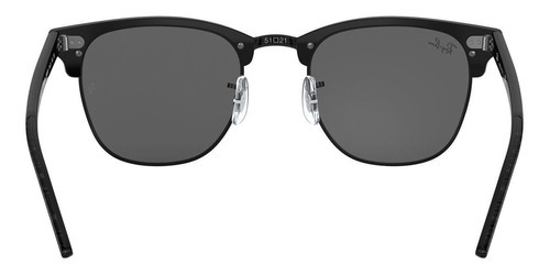 Lentes De Sol Ray-ban Rb3016 1305b1 49 Color De La Lente Gris Color Del Armazón Negro