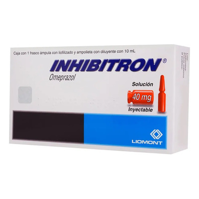 Inhibitron Polvo Para Solución Inyectable Con Solvente 40 Mg\u002F10 Ml, 1 Frasco Ámpula + 1 Ampolleta Solvente 10 Ml | Envío gratis