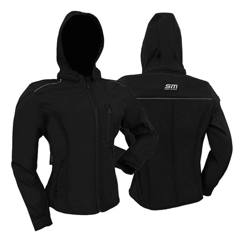 Chaqueta Sm Protección Mujer Moto Semi Impermeable Promocion