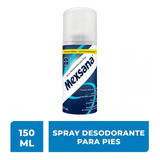 Desodorante Para Pies Mexsana Antibacterial 150ml Spray 