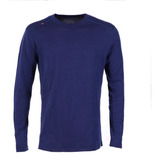 Primera Capa Hombre Skintec 3000 Merino Top Azul Lippi