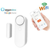 Sensor Wifi De Puerta Y Ventana Con Alarma Tuya Alexa Google