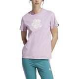 Remera adidas Moda Floral Aop Mujer Rs Tienda Oficial