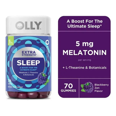 Olly Sleep 70 Gomitas Para Dormir Extra Fuerte **importado** | MercadoLibre