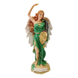 Escultura Angel Abundia - Diosa De La Abundancia Griega 22cm