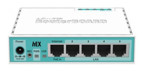 Roteador Mikrotik Routerboard Rb750gr3 Hex Series 880mhz