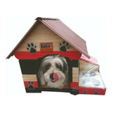 Casas  Para Perros+nombre De Tu Mascota!!+ Envio