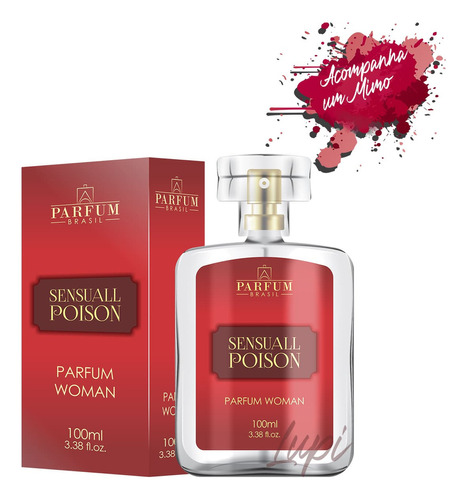 Perfume Feminino Sensuall Poison 100ml - Parfum Brasil