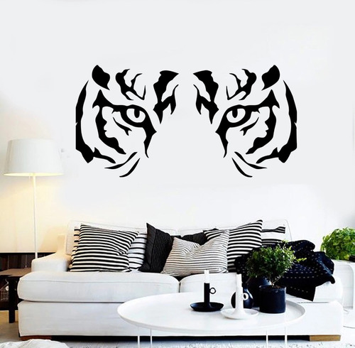 Adesivo Decorativo Parede Tigre 120x50cm