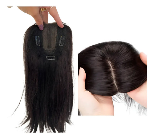 Topo Cabeça Feminina Prótese 12x10 Com 55cm Natural Humano